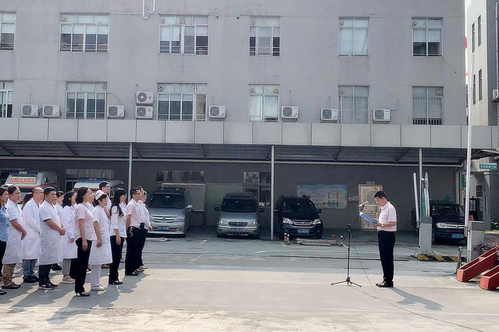 劳动最光荣，劳动成就健康事业——书记、院长赖志寿2019年5月1日升旗仪式讲话
